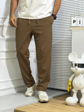 Coffee relaxed sweatpants